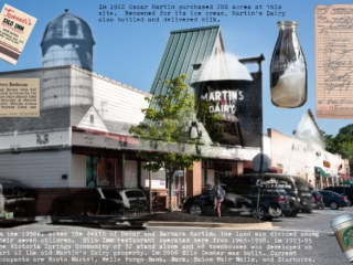 16800 Georgia Avenue, Olney, Maryland- ca 1940s/2016 Martins Dairy, Roots Market, Olney