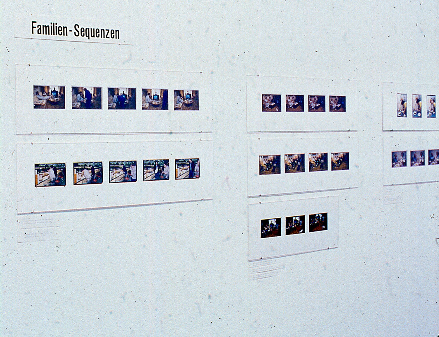 Installation Folkwang Museum, Essen Germany 1984